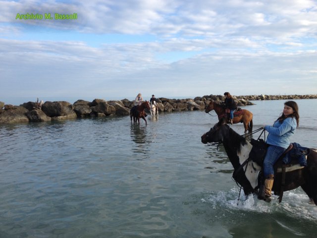 Cavalcata al mare