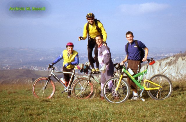 In bici