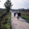 In bici