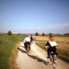 In bici