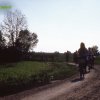 In bici