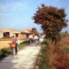 In bici