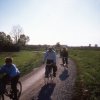 In bici