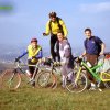In bici