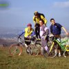 In bici