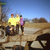 In bici