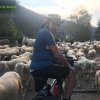 In bici